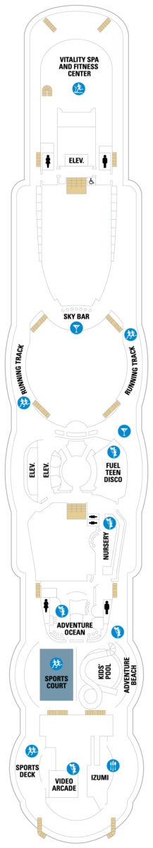 Deck 12 Map